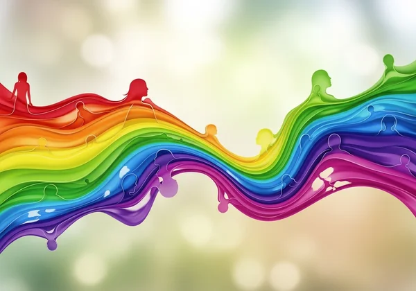 Dynamic sexuality spectrum, showing fluidity over time.