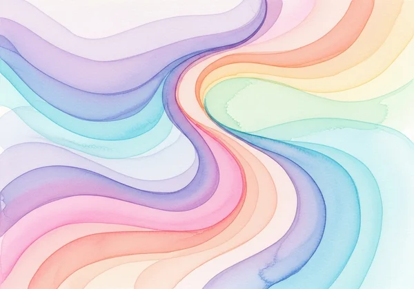 Abstract image of a fluid, evolving path of identity.