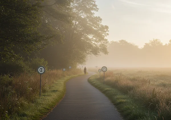 A path symbolizing life's journey and sexual fluidity