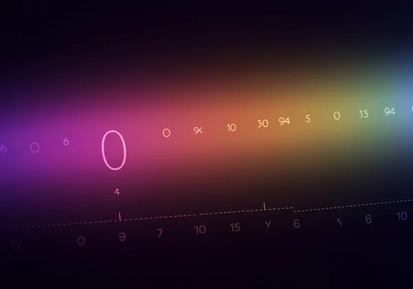 Kinsey scale with 0 highlighted, showing a sexual identity continuum